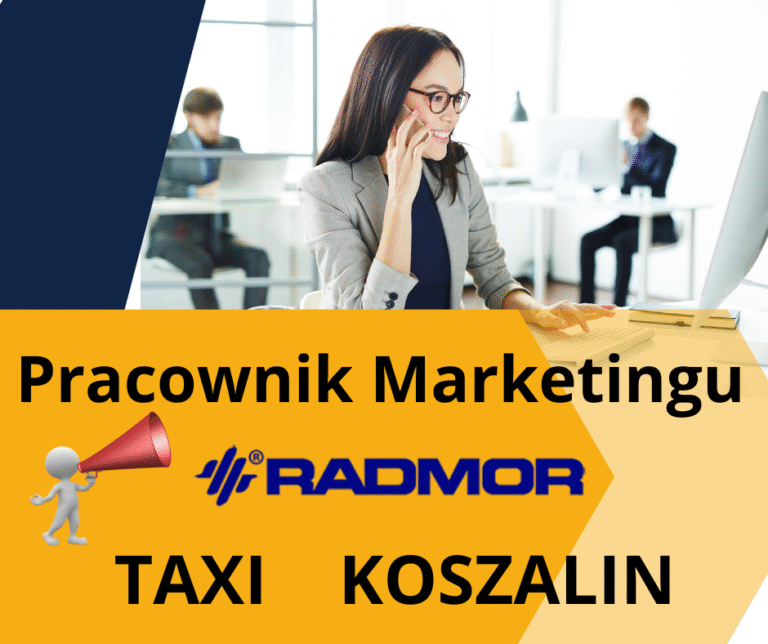 Specjalista ds. Marketingu Radmor Taxi Koszalin