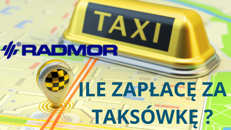 Ile zapłacę za taksówkę w Radmor Taxi Koszalin ?